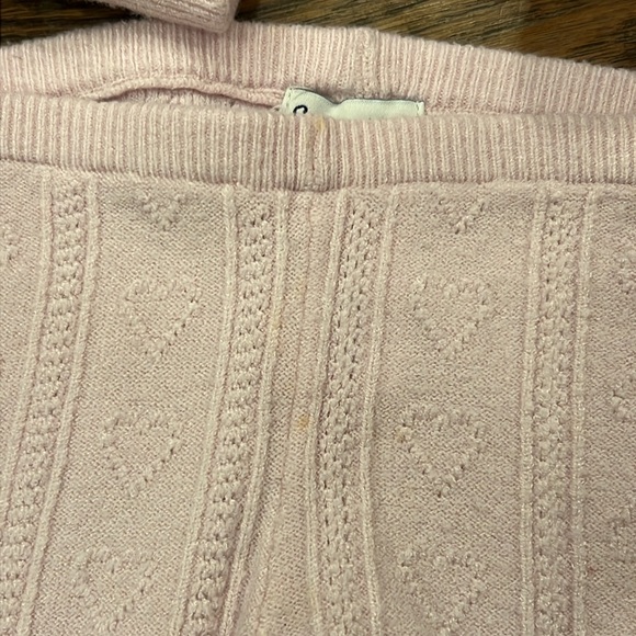 💕x2HP💕Splendid Infant Girls Lots of Love Sweater Set pink - Picture 6 of 13